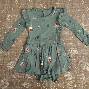 Kyte Baby Alpine Village Long Sleeve Bodysuit Twirl
Dress - 12-18M